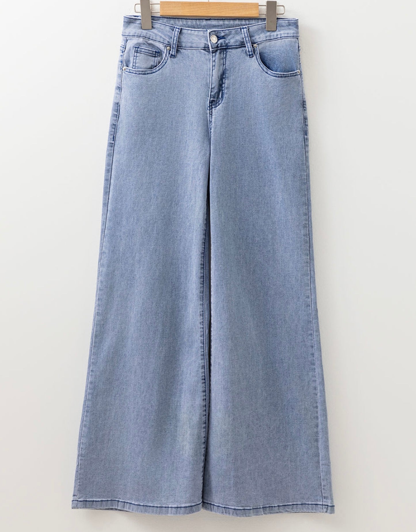 High Waisted Bell Bottom Jeans