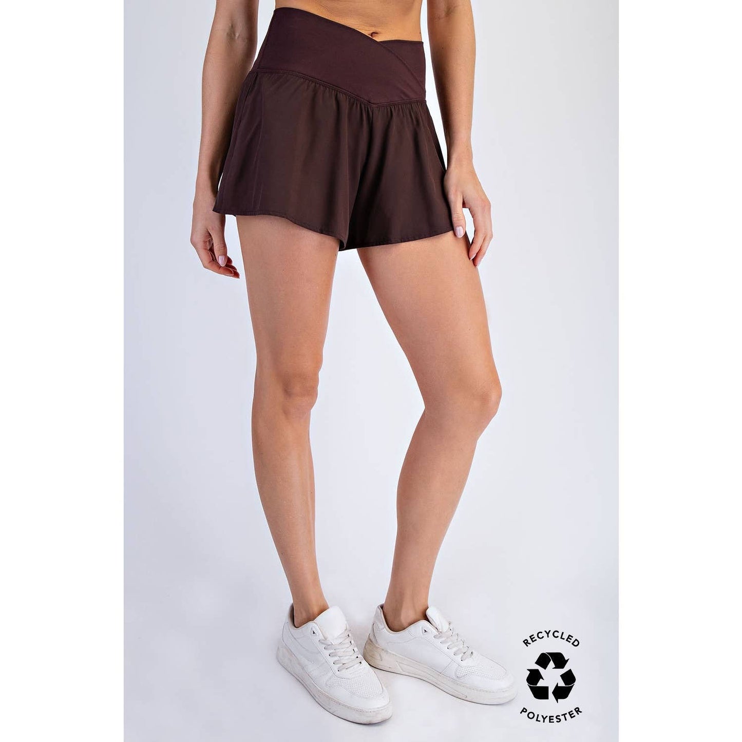 V CROSSOVER FLARED SHORT