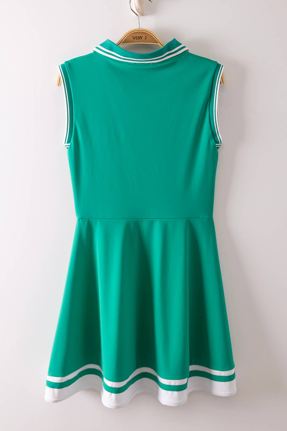 Collared Sleeveless Activewear Tennis Dress