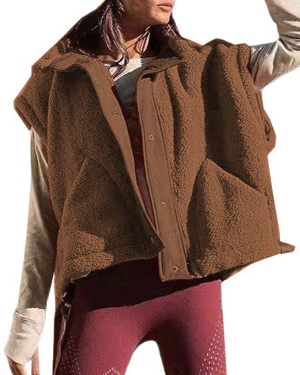 Sherpa Sleeveless Vest