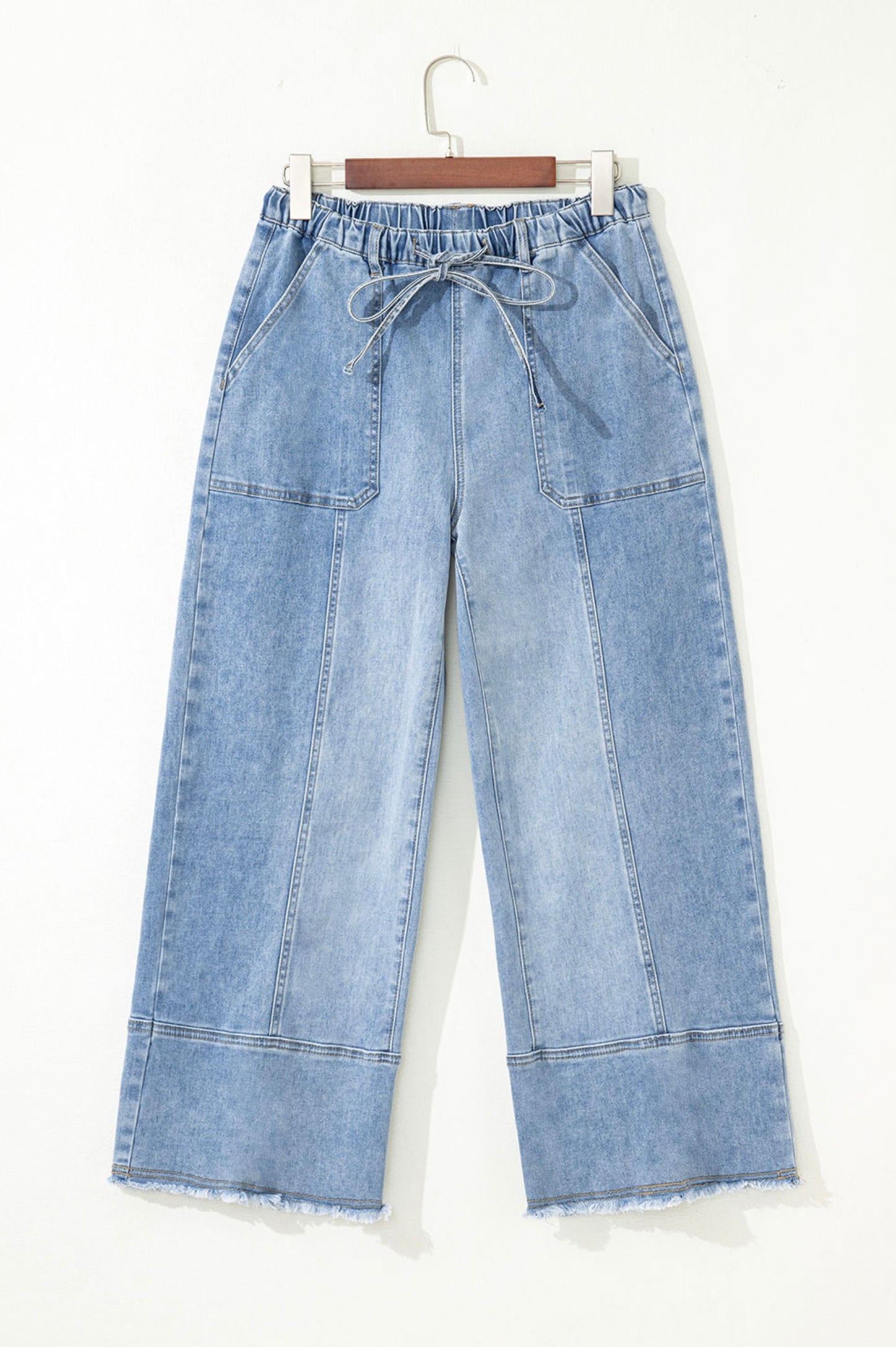 Drawstring Seam Detail Jean