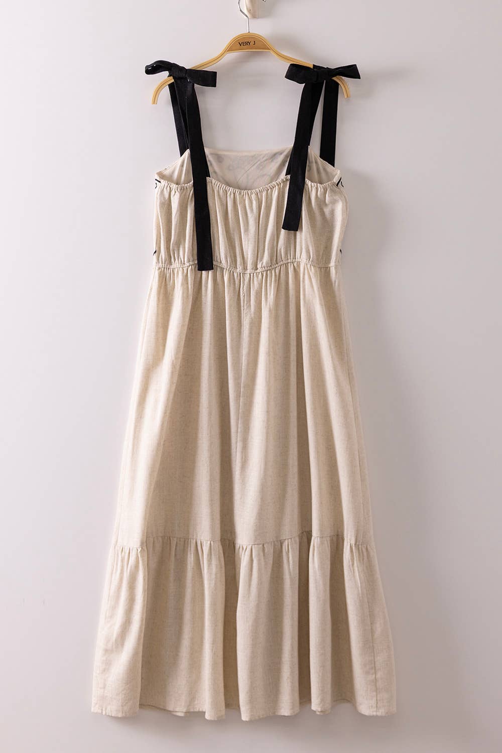 Embroidery Detail Midi Dress