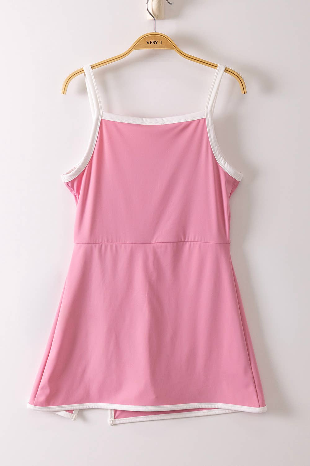 Front Slit Activewear Mini Dress